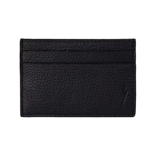 Neil Barrett Black Leather Men's Wallet