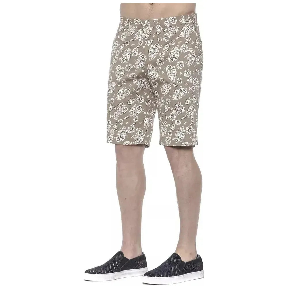PT Torino Beige Cotton Short