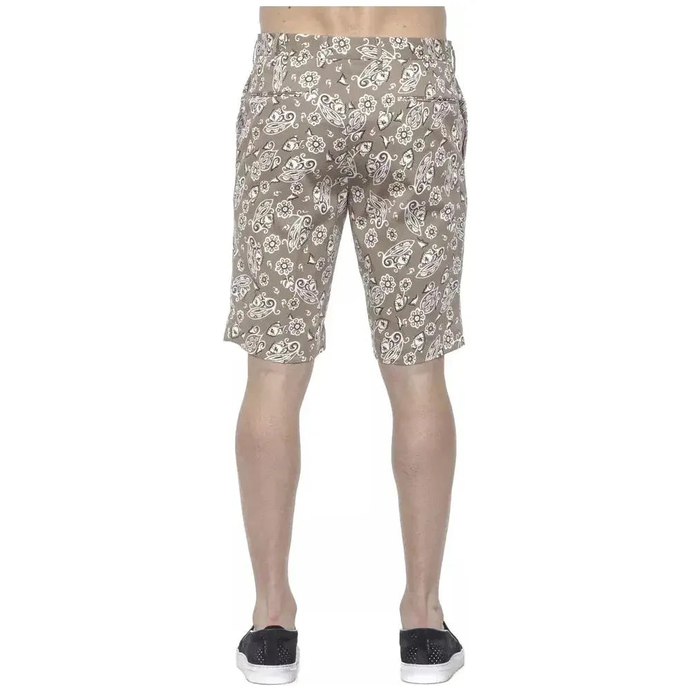 PT Torino Beige Cotton Short