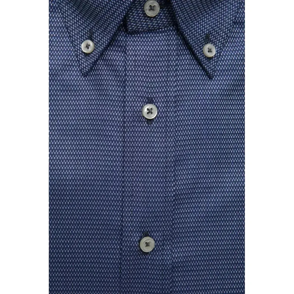 Robert Friedman Blue Cotton Mens Shirt