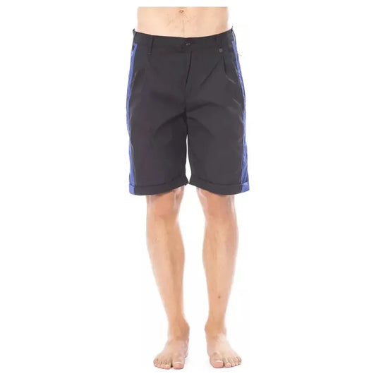 Verri Black Cotton Men's Short