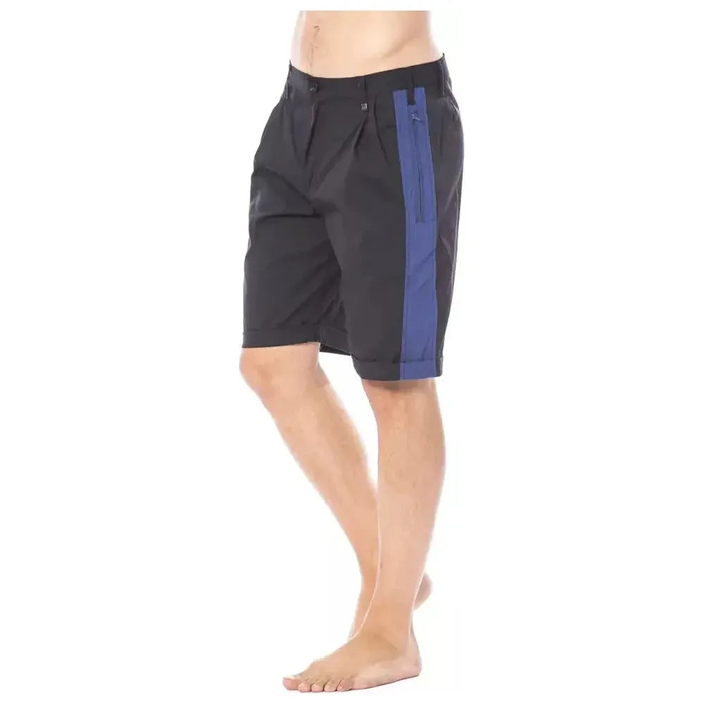 Verri Black Cotton Short