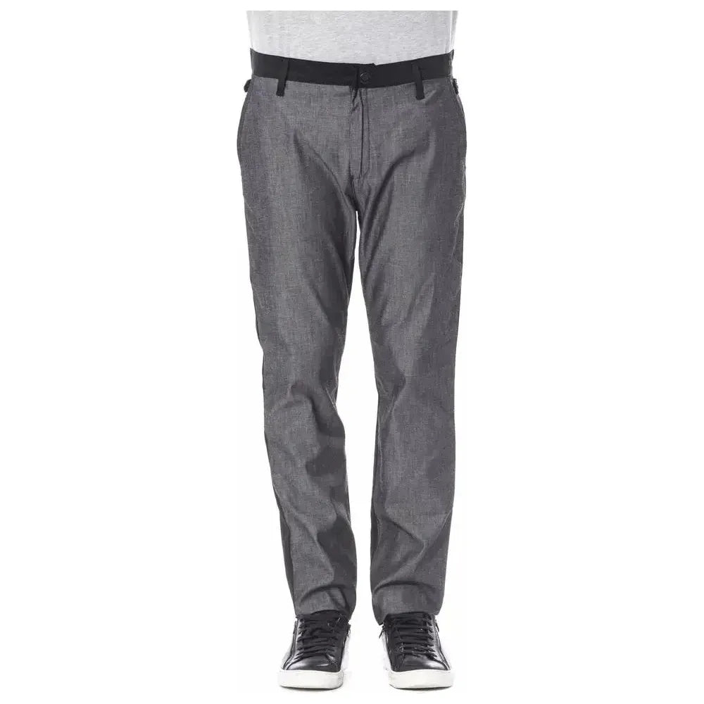 Verri Black Cotton Pant