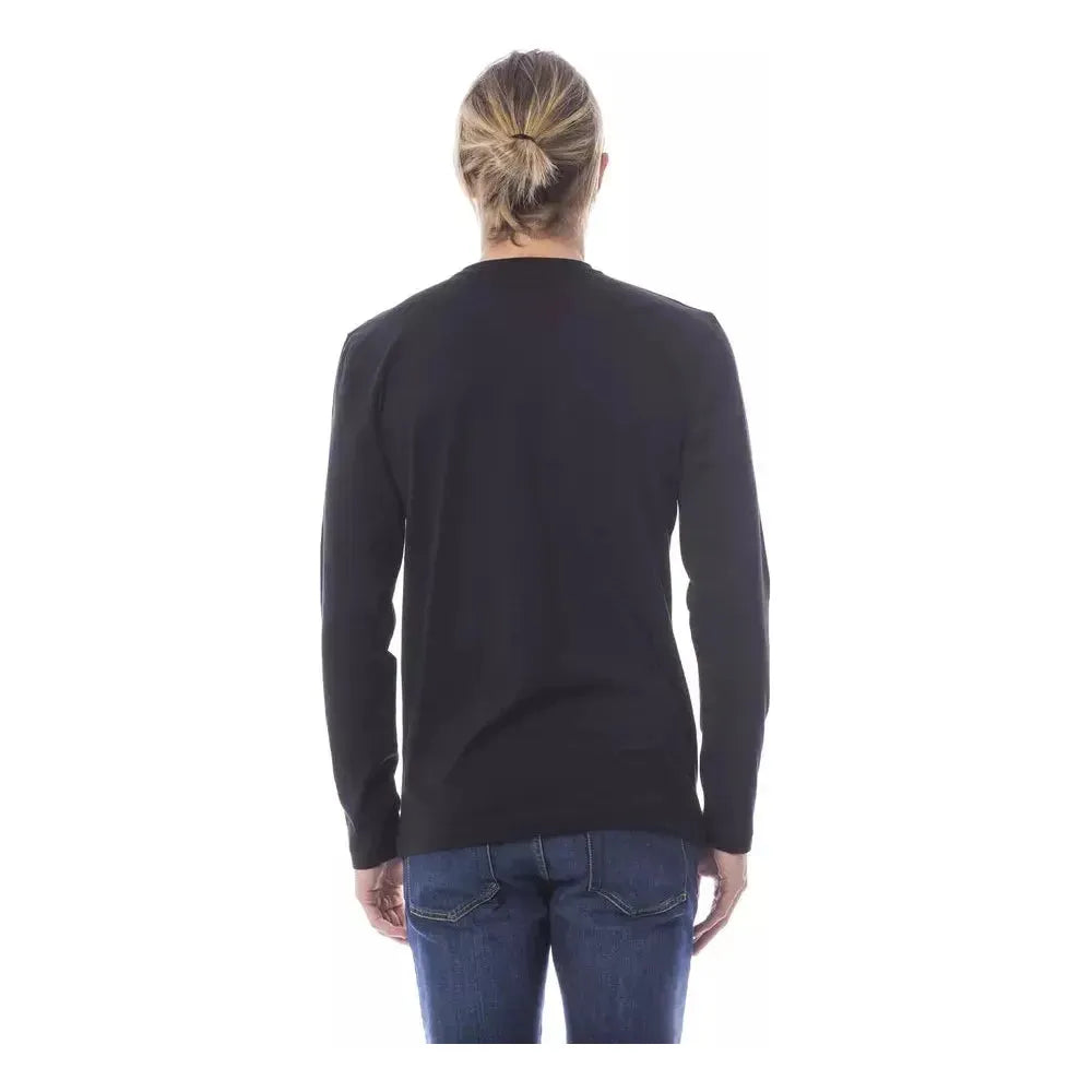 Verri Black Cotton T-Shirt