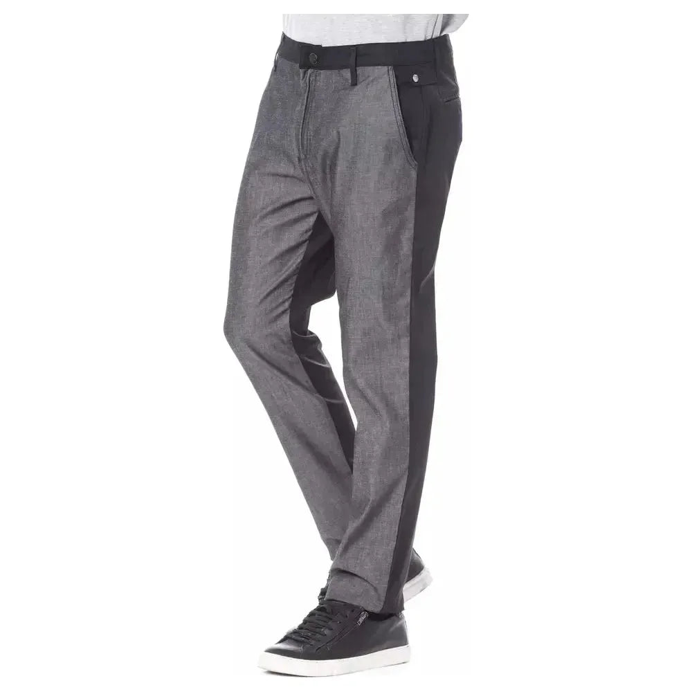 Verri Black Cotton Pant