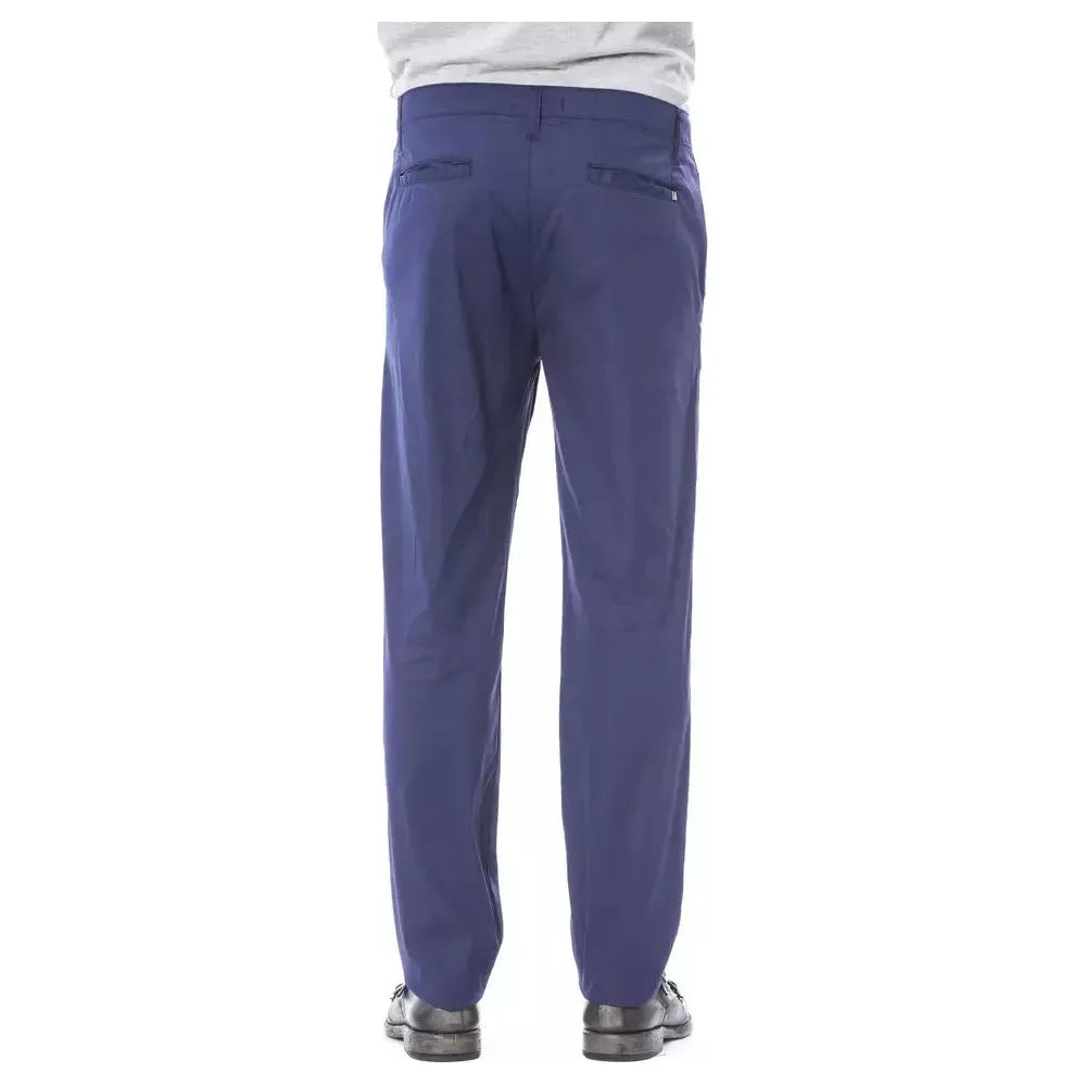 Verri Blue Cotton Men Pant VE-18272-W30