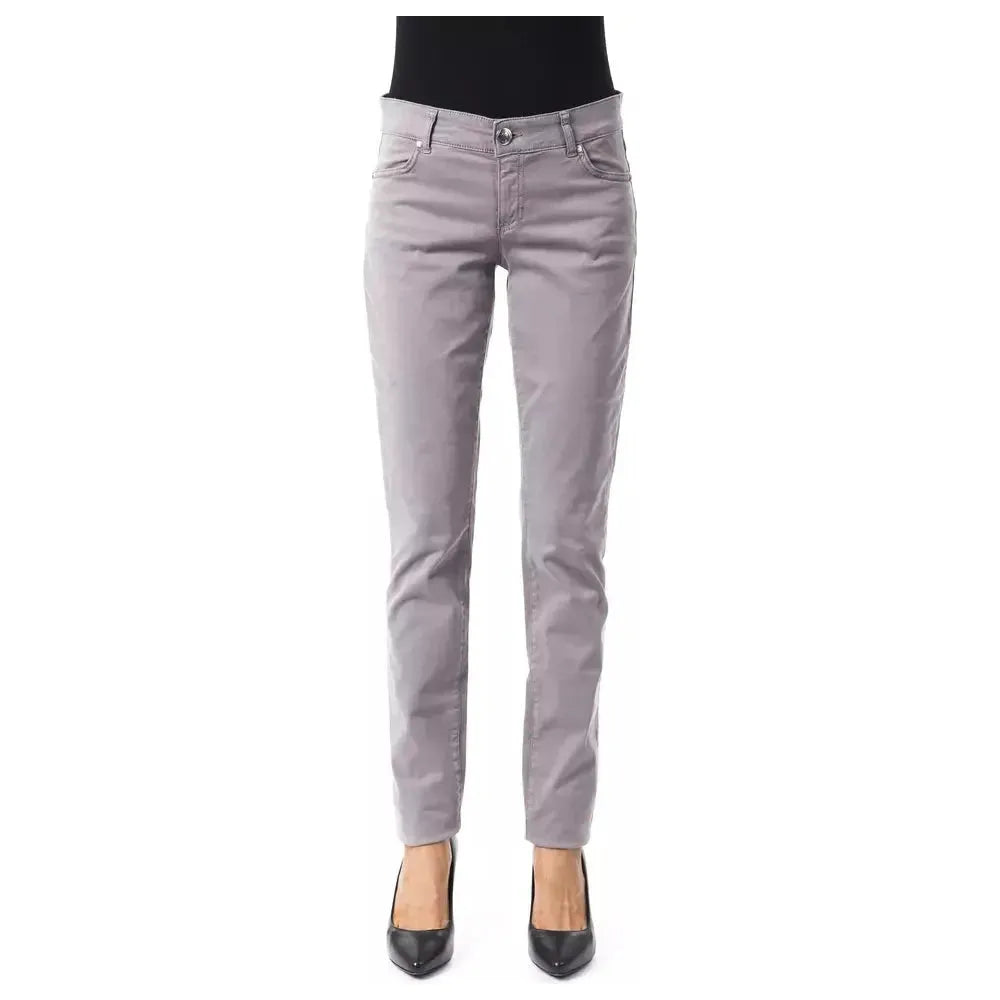 BYBLOS Gray Cotton Pant