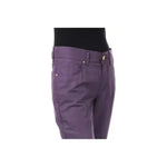 BYBLOS Purple Cotton Women Pant BYBLOS Dim Gray