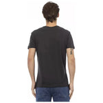 Trussardi Action Black Cotton Men T-Shirt TR-22846-S