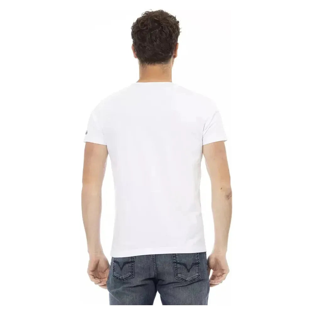 Trussardi Action White Cotton T-Shirt
