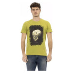 Trussardi Action Green Cotton Men T-Shirt TR-22803-S