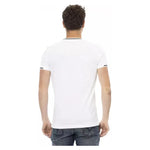Trussardi Action White Cotton Men T-Shirt TR-22750-XL