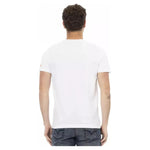 Trussardi Action White Cotton Men T-Shirt TR-22703-S
