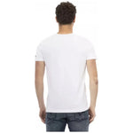 Trussardi Action White Cotton Men's T-Shirt TR-22793-S
