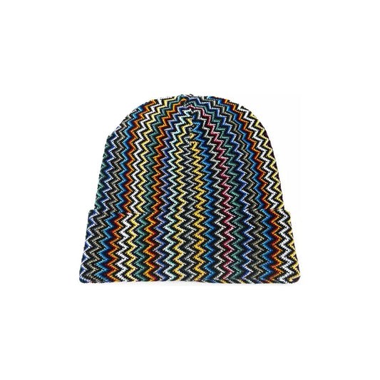 Missoni Multicolor Wool Men Hat MI-22441-UNI
