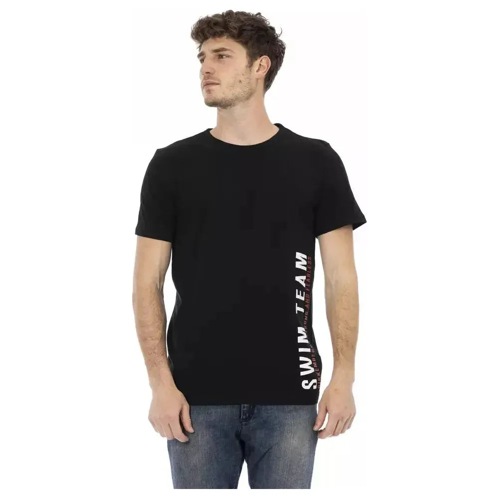 Bikkembergs Black Cotton T-Shirt