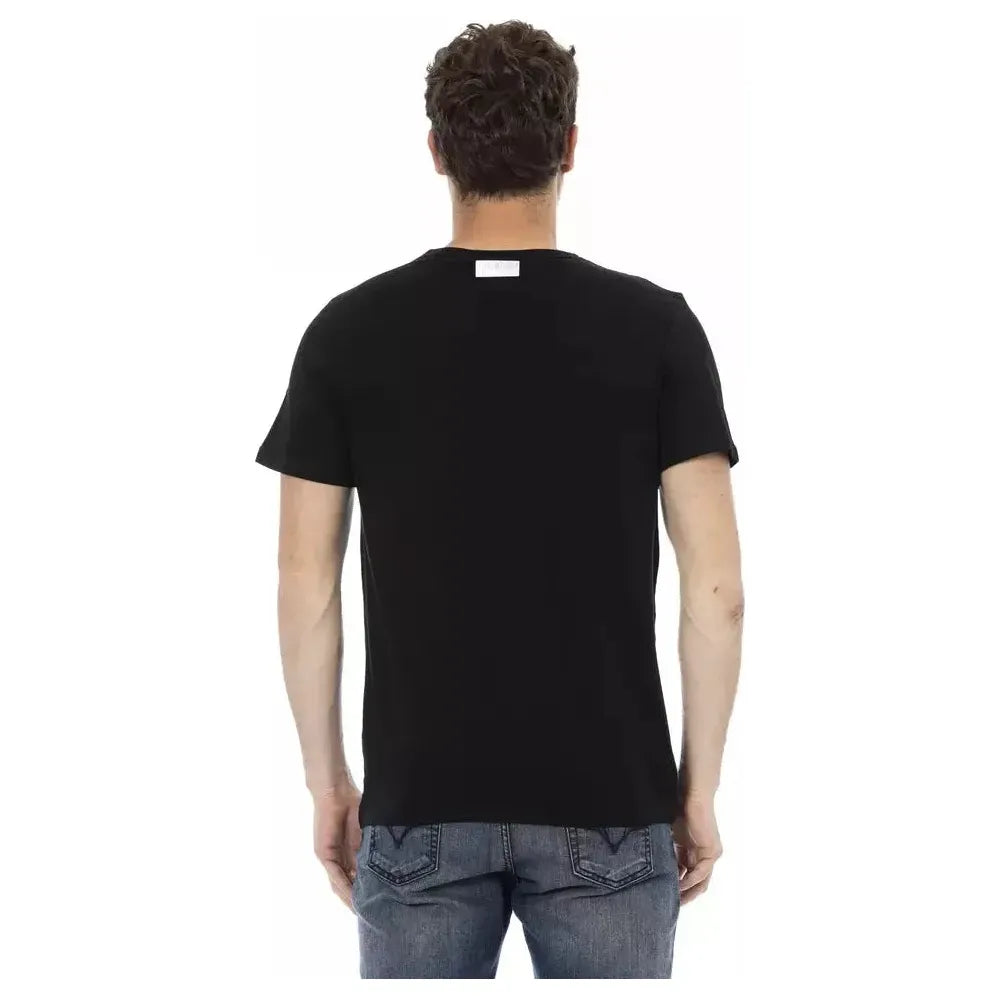 Bikkembergs Black Cotton T-Shirt