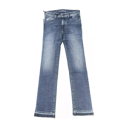 Jacob Cohen Blue Cotton Women Jeans