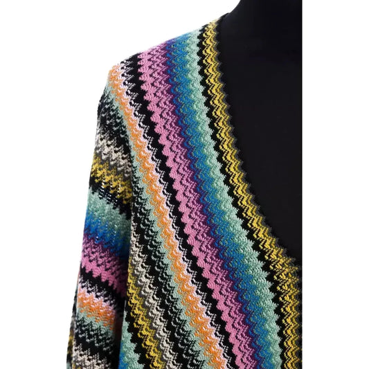 Missoni Multicolor Wool Women Poncho MI-22223-UNISEX