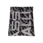 Cavalli Class Gray Wool Men Scarf Scarves Cavalli Class Dark Slate Gray