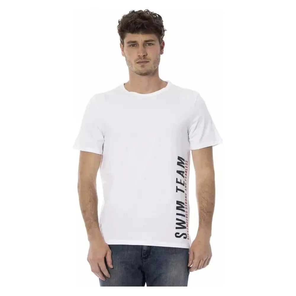 Bikkembergs White Cotton T-Shirt