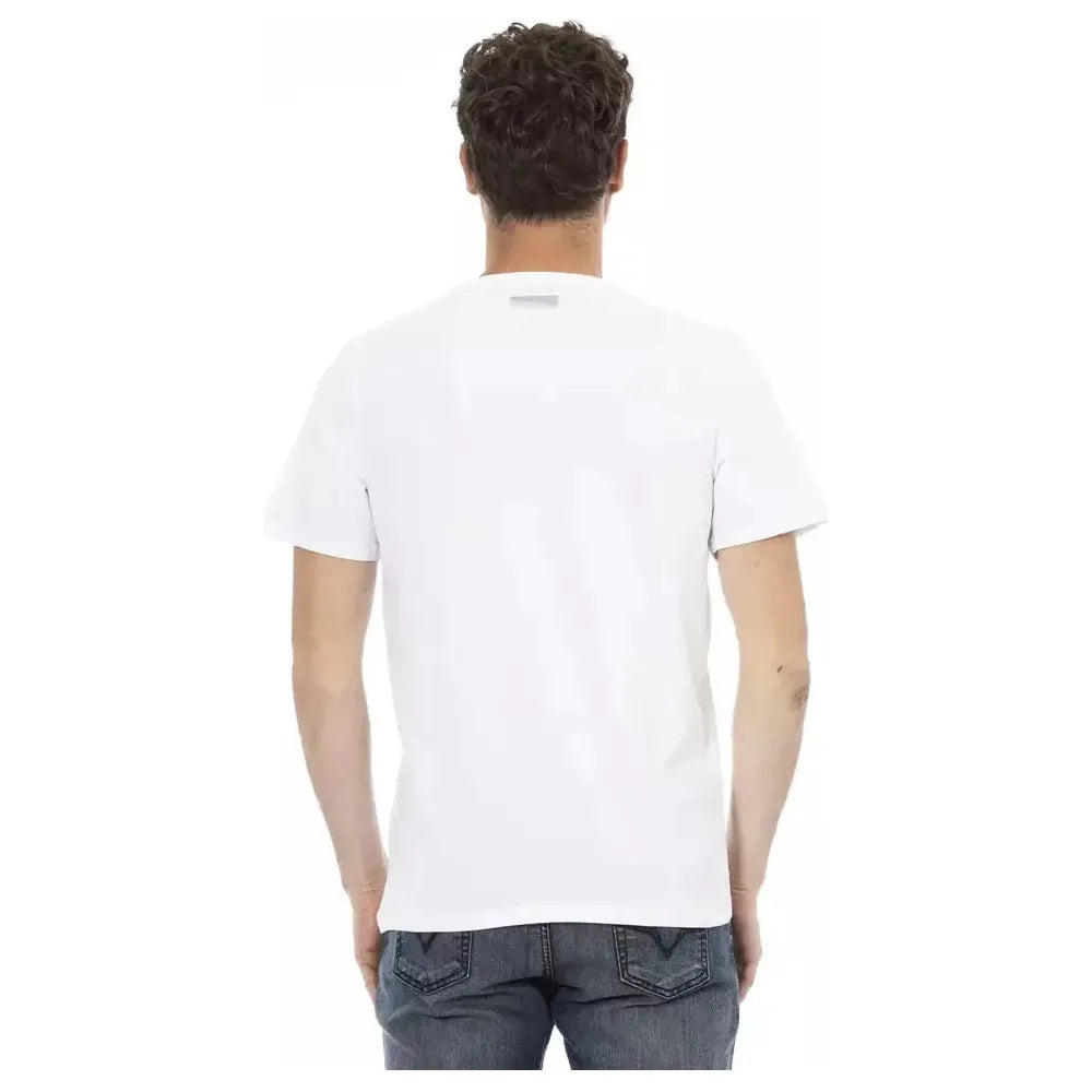 Bikkembergs White Cotton T-Shirt