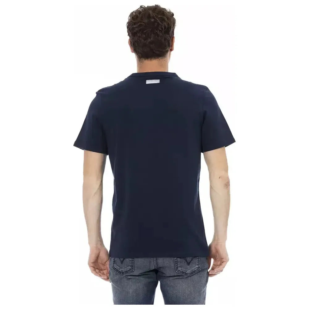 Bikkembergs Blue Cotton T-Shirt