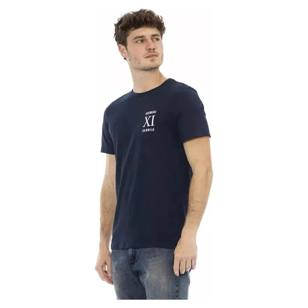 Bikkembergs Blue Cotton T-Shirt
