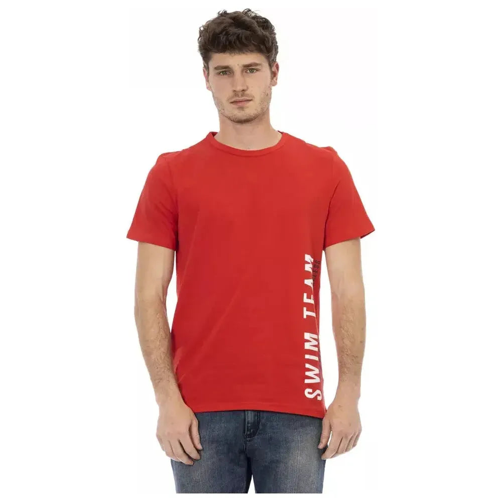 Bikkembergs Red Cotton T-Shirt