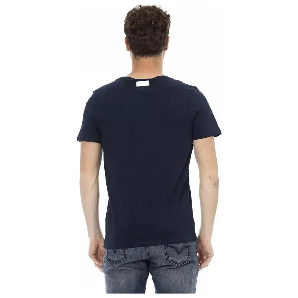 Bikkembergs Blue Cotton T-Shirt