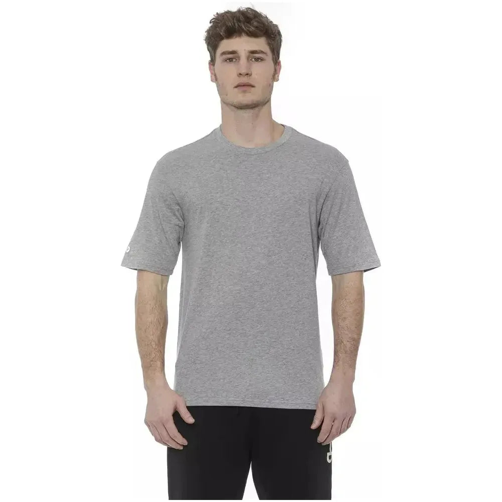 Tond Gray Cotton Men T-Shirt