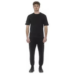 Tond Black Cotton Men's T-Shirt TO-20041-S
