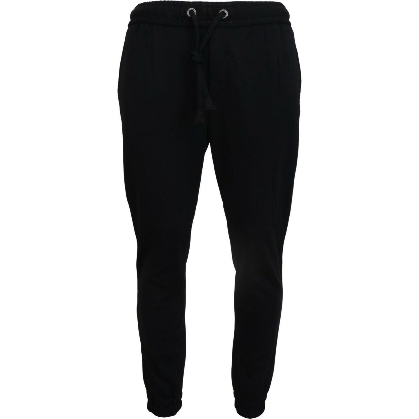 Dolce & Gabbana Black Mens Sport Wool Sweatpants Pants