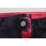 Just Cavalli Black Low Waist Slim Fit Women Casual Denim Jeans PAN70353- 26