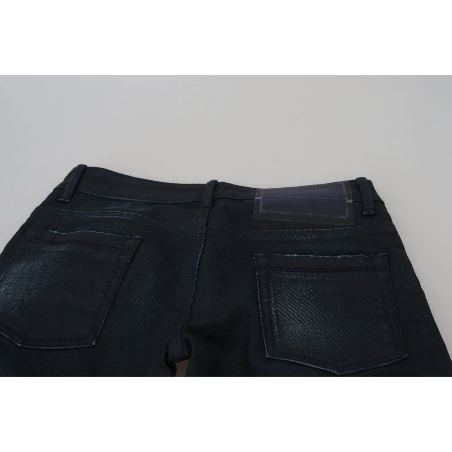 Acht Blue Low Waist Slim Fit Women Denim Jeans