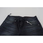 Acht Blue Washed Low Waist Slim Fit Cotton Denim Jeans PAN72695-26