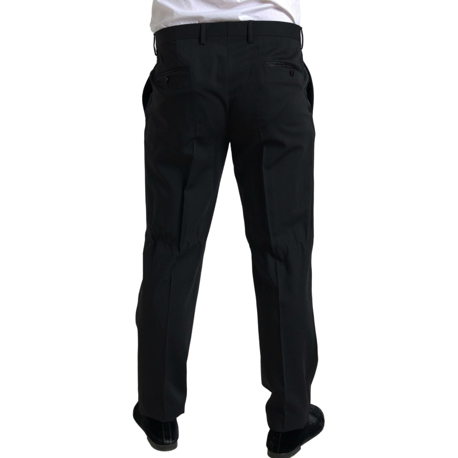 Dolce & Gabbana Black 2 Piece Single Breasted MARTINI Suit
