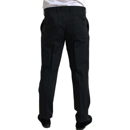Dolce & Gabbana Black 2 Piece Single Breasted MARTINI Suit