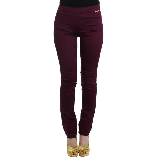 John Galliano Purple slim fit pants SIG11719-1