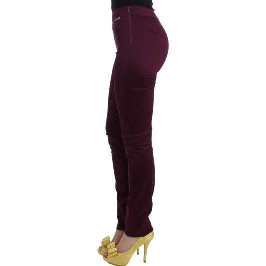 John Galliano Purple slim fit pants SIG11719-1