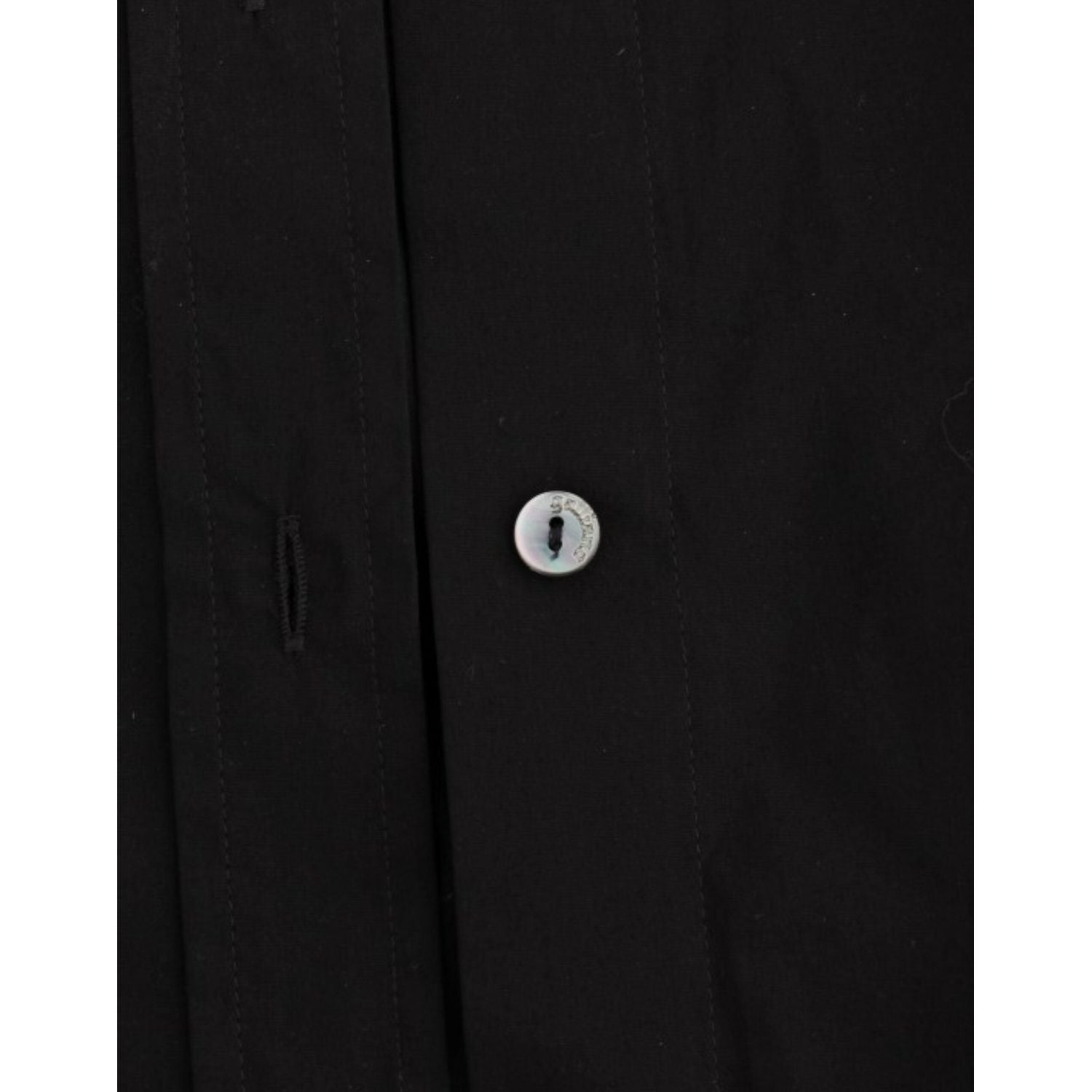 John Galliano Black cotton shirt top