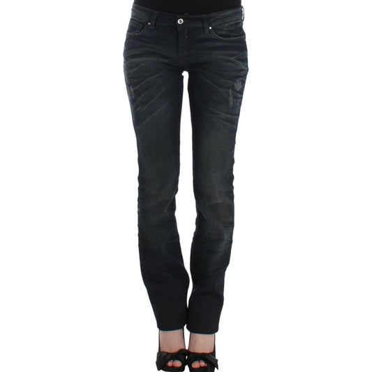 Costume National Blue skinnny leg jeans SIG12558-2