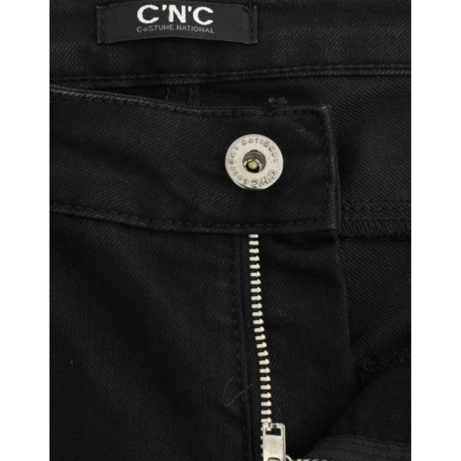 Costume National Black straight leg jeans