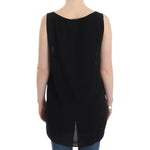 Costume National Chic Multicolor Sleeveless Top Costume National Tan