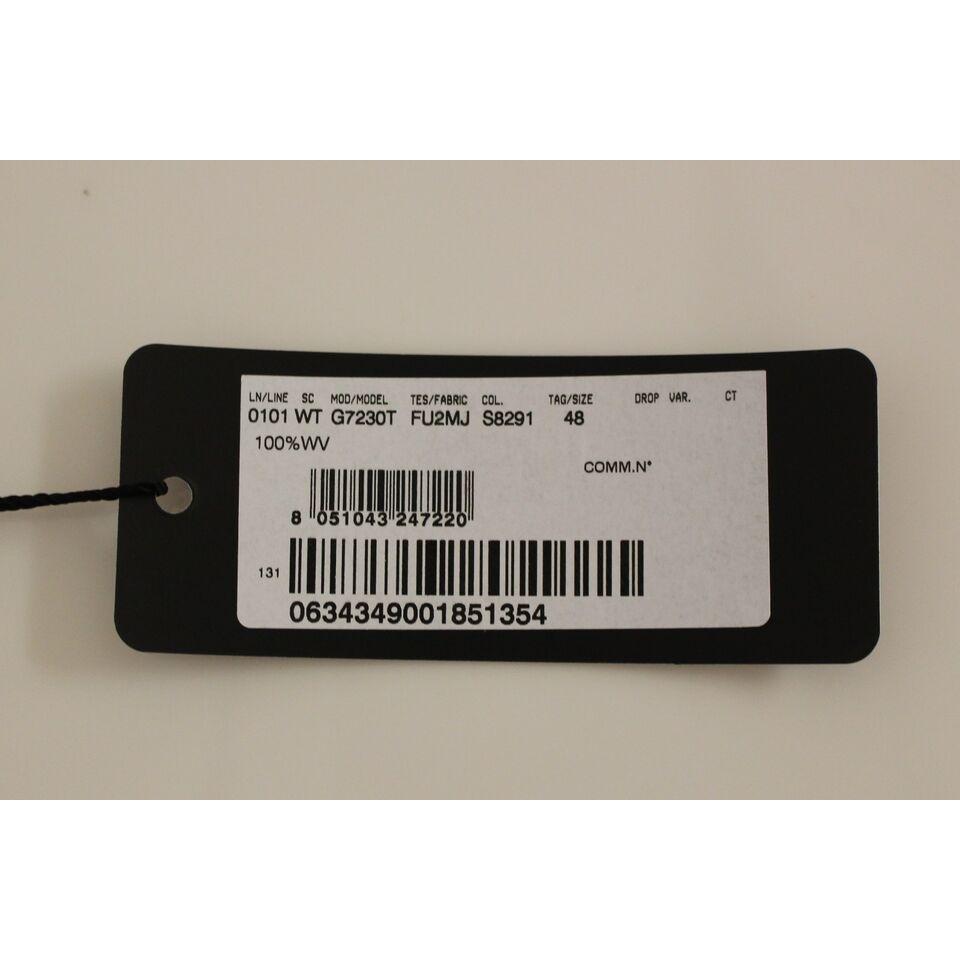 Dolce & Gabbana Gray Slim Fit Button Front Dress Formal Vest