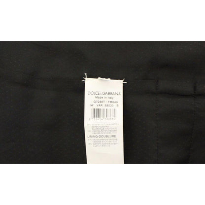 Dolce & Gabbana Brown Cotton Blend Dress Vest Gilet