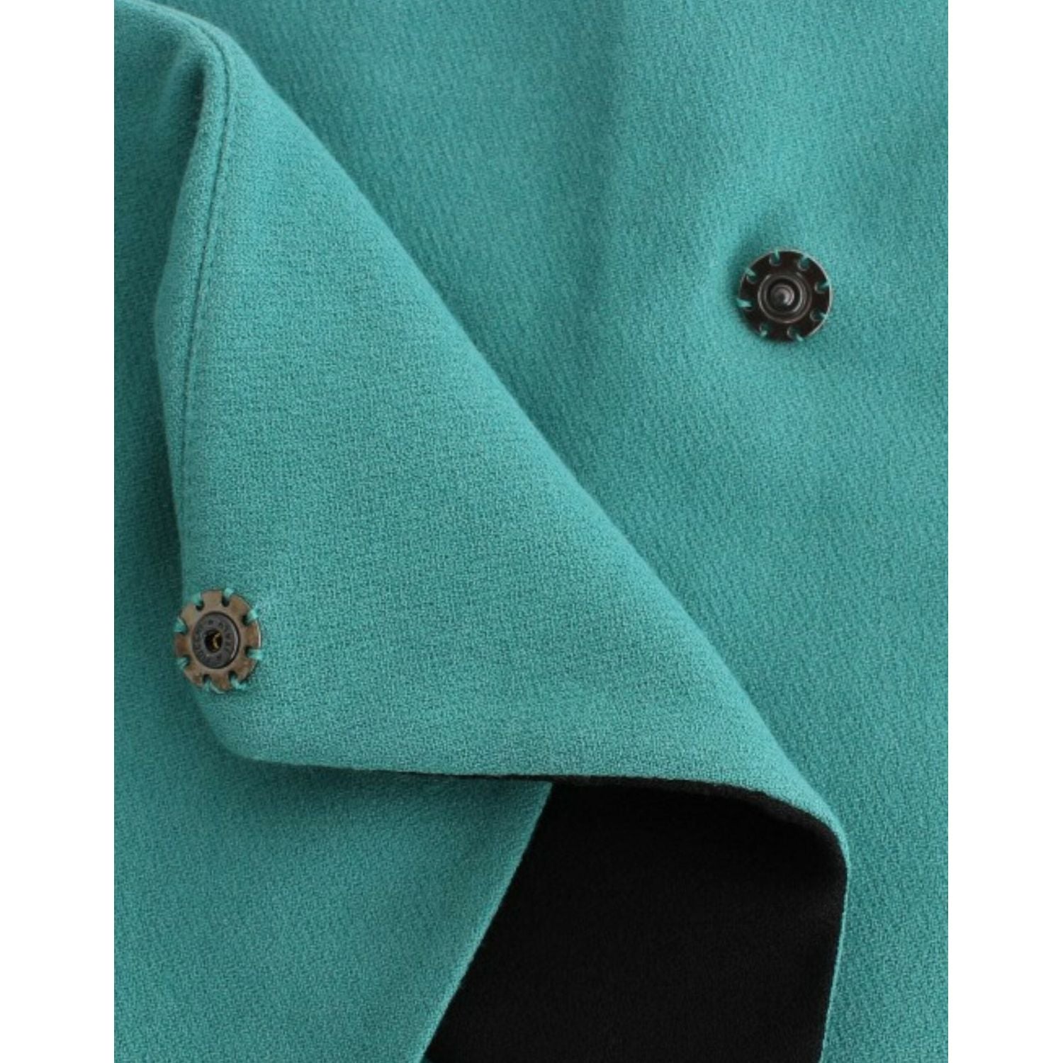 Costume National Blue wrap mini skirt