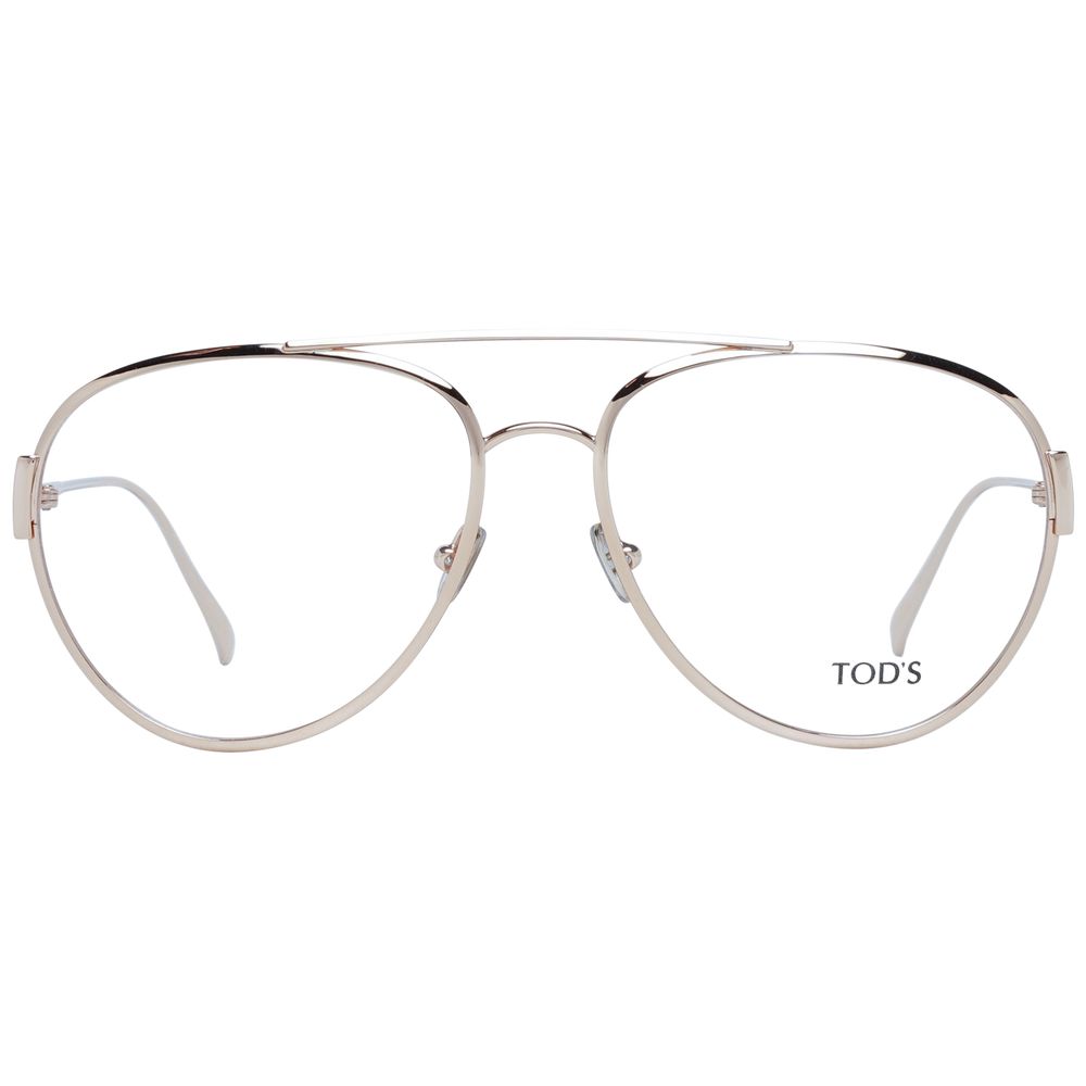 Tod's Gold Metal Glasses (Frames)