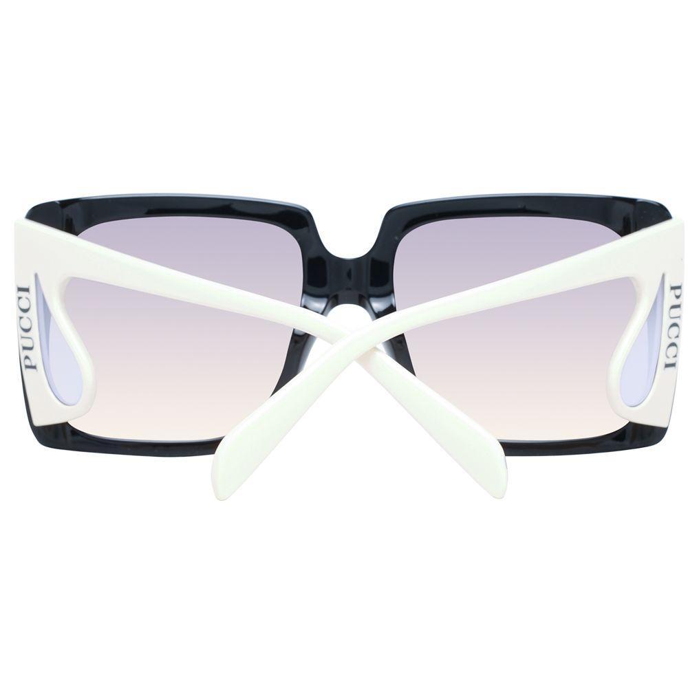 Emilio Pucci Black Plastic Sunglasses