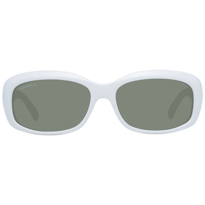 Serengeti White Nylon Sunglasses